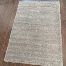 Loomed Silver Grey Thick Soft Shaggy Area Rug 200X290Cm - thumbnail 2