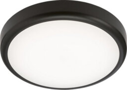 Luminosa Lighting Knightsbridge Led Bathroom Ip 65 14 W Cct Adjustable Wall Or Ceiling Mounting Bulkhead Fitting With Black Trim - thumbnail 1