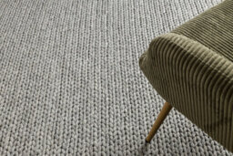 RugsX Wool Carpet Tahar 99004G Grey - Hand-Woven Loop, Uniform  120X180 Cm - thumbnail 5