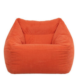 Icon Natalia Cord Armchair Bean Bag, Terracotta - thumbnail 4
