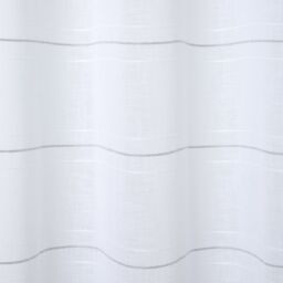 GoodHome Rizal White Horizontal Stripe Daylight Eyelet Voile Curtain (W)140Cm (L)260Cm, Single - thumbnail 3