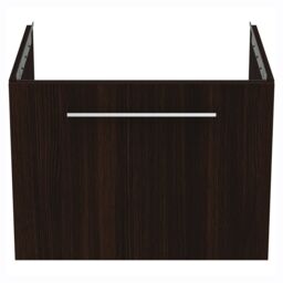 Ideal Standard I.life B Coffee Oak Effect Wall-Mounted Bathroom Vanity Unit (H) 440mm (W) 600mm - thumbnail 2