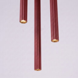 Sollux Lighting Arche Steel Burgundy 3 Lights Modern Pendant Lamps - thumbnail 9
