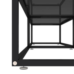 Berkfield Sturdy Tv Cabinet Black 180X40X40.5 Cm Tempered Glass - thumbnail 5