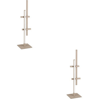 Loops 2 Pack Sandy Finish Modern Design Led Table Lamp For Stylish Indoor Home Lighting - image 1