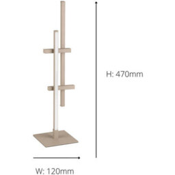 Loops 2 Pack Sandy Finish Modern Design Led Table Lamp For Stylish Indoor Home Lighting - thumbnail 4