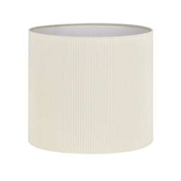 First Choice Lighting Chrome Two Ball Table Lamp With White Pleat Shade - thumbnail 2