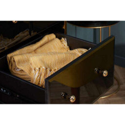 Birlea Fenwick Merchant Chest Black & Gold - thumbnail 8