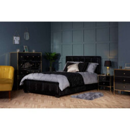 Birlea Fenwick Merchant Chest Black & Gold - thumbnail 3