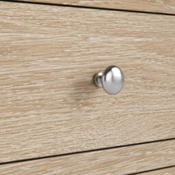 Farro Washed Oak Small Sideboard Cabinet Fully Assembled - By Roseland Furniture - thumbnail 9