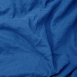 Living And Home Pom Pom Tassels Easy Care King Size Bedding Solid Duvet Cover With 2 Pillowcase Set Blue - thumbnail 7