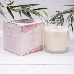 Annibells Crystal Infused Scented Glass Candle Pots (12971) - Clear - thumbnail 1