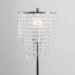 Floor Lamp, Free Standing Jewel Light, Chrome Living Room Home Lighting, Height-1500mm  Diameter- 250mm - thumbnail 2