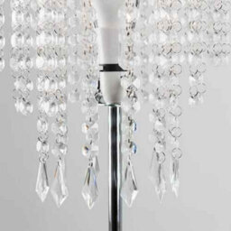 Floor Lamp, Free Standing Jewel Light, Chrome Living Room Home Lighting, Height-1500mm  Diameter- 250mm - thumbnail 4