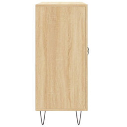 Berkfield Sideboard Sonoma Oak 90X34X80 Cm Engineered Wood - thumbnail 7