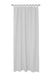 Toolty Outdoor Curtain Waterproof 155X240Cm White With Tab-Top Mount For Garden, Balcony, Patio - thumbnail 2