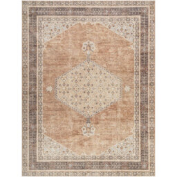 Lila Becki Owens X Livabliss Vintage Oriental Boho Cinnamon Area Rug-80Cm X 220Cm - thumbnail 3