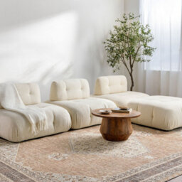 Lila Becki Owens X Livabliss Vintage Oriental Boho Cinnamon Area Rug-80Cm X 220Cm - thumbnail 5