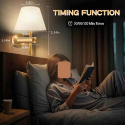 2 Pack Cordless Rechargeable Rgb Wall Lamps With Remote Dimmable Magnetic Night Light - thumbnail 4
