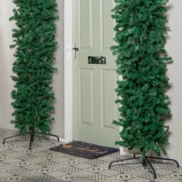 8Ft (2.50M) Samuel Alexander Single Door Plain Green Christmas Tree Arch With 2000 Tips - thumbnail 2