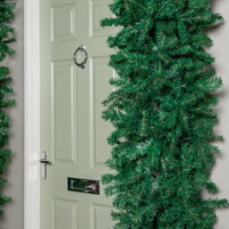 8Ft (2.50M) Samuel Alexander Single Door Plain Green Christmas Tree Arch With 2000 Tips - thumbnail 6
