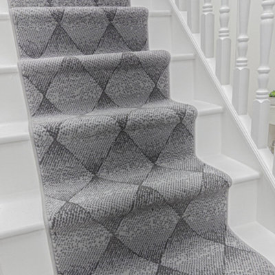 Harlequin Stair Runner - Soft & Durable Carpet Runner For Stairs & Staircases, Multiple Lengths - image 1