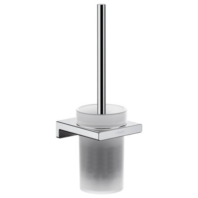 Hansgrohe Addstoris Wall Mounted Toilet Brush Holder Chrome Modern - 41752000 - image 1