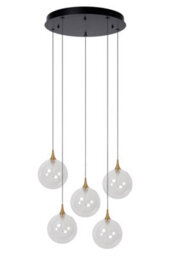 Lucide Premium Gisela Pendant Light Diameter 48Cm Led Dim. 2700K - Transparent - thumbnail 3