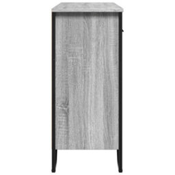 Berkfield Sideboard Grey Sonoma 97X32.5X74.5 Cm Engineered Wood - thumbnail 6