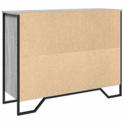 Berkfield Sideboard Grey Sonoma 97X32.5X74.5 Cm Engineered Wood - thumbnail 7
