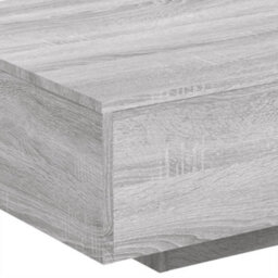 Vidaxl Coffee Table With Led Lights Grey Sonoma 85X55X31 Cm - thumbnail 9