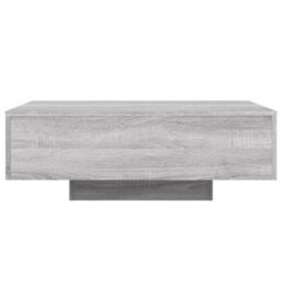 Vidaxl Coffee Table With Led Lights Grey Sonoma 85X55X31 Cm - thumbnail 7