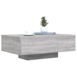 Vidaxl Coffee Table With Led Lights Grey Sonoma 85X55X31 Cm - thumbnail 5