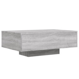 Vidaxl Coffee Table With Led Lights Grey Sonoma 85X55X31 Cm - thumbnail 3