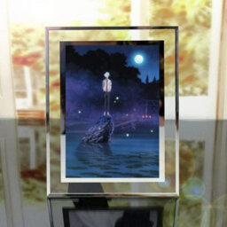 DEENZ Set Of 4 Glass Mirror Photo Frame Silver Picture Frames Clear Display Small - thumbnail 3
