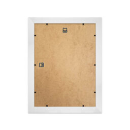 "13X13"" Walnut Picture Frame - 13X13"" Square Frame With 9X9"" Mount For 13X13""/9X9"" Pictures Vintage Style Thin Edge, 1 Pack" - thumbnail 3