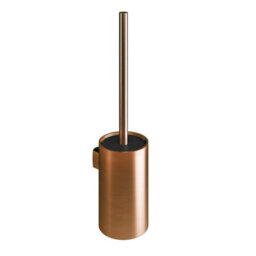 Cosmic Toilet Brush, Wall-Mounted, Brushed Copper Pvd, Architect S+ Collection