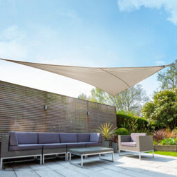 Kookaburra 6M X 4.2M Right Angle Triangle Waterproof Mushroom Garden Patio Sun Shade Sail Canopy 98% Uv Block With Free Rope - thumbnail 2