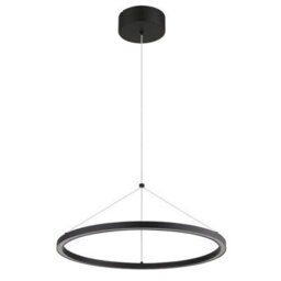 Luminosa Lighting Luminosa Grenvix Pendant Ceiling Light Matt Black Led 3000K - thumbnail 2