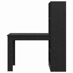 Walplus Desk With Shelf Black Oak 122 X 67 X 145 Cm Engineered Wood - thumbnail 5