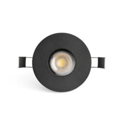 Luminosa Lighting Luminosa Niva Outdoor Recessed Downlight Black Gu10 Ip65 - thumbnail 1