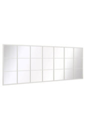 Mirroroutlet The Genestra White Modern Window Garden Wall Mirror 200Cm X 80Cm - thumbnail 7