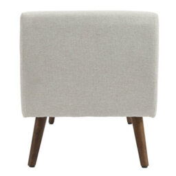 Living And Home Beige Linen Upholstered Storage Ottoman Bench Bed End Bench With Wood Legs W 1510 X D 470 X H 550 mm - thumbnail 4