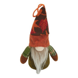 Darphe Halloween Led Thanksgiving Harvest Maple Leaf Gnome Plush Doll Ornament 7Cm W X 5Cm D X 17Cm H - thumbnail 7