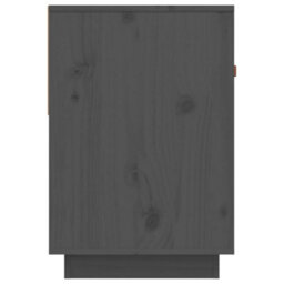 Berkfield Tv Cabinet Grey 90X40X60 Cm Solid Wood Pine - thumbnail 7