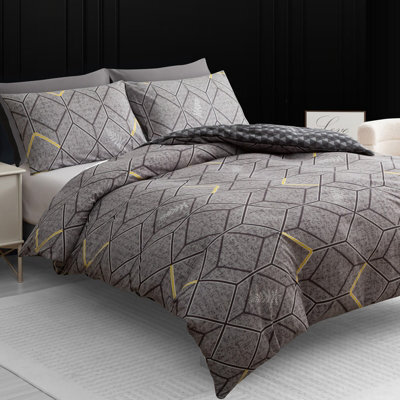 Pamposh Lazzaro Single Duvet Cover Premium Microfiber Duvet Cover 2 Pcs Ultrasoft Hypoallergenic Luxury Bedding Set With Zipper Closure - image 1