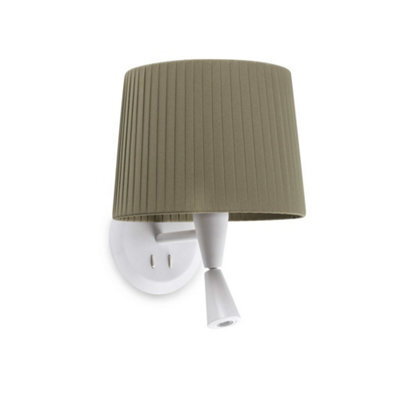Luminosa Lighting Luminosa Samba Reading Light Wall Light White,green, E27 - image 1