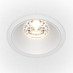 Luminosa Lighting Luminosa Maytoni Alfa Led Round Dimmable Recessed Downlight White, 1250Lm, 4000K - thumbnail 1