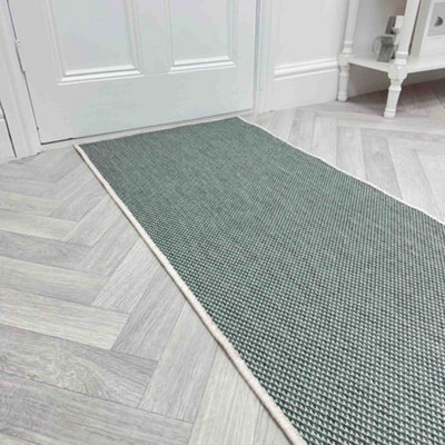 Coastal Indoor/outdoor Hallway Runner Rug - Durable, Reversible & Hardwearing Carpet For Home Or Garden - image 1