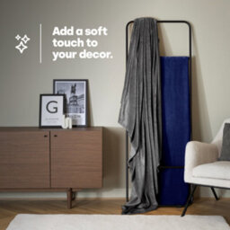 Livivo Double Fleece Blanket - Urban Chic - thumbnail 5